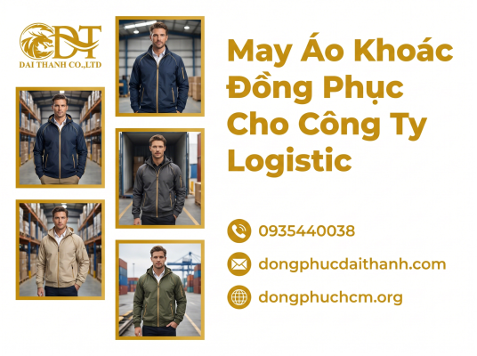 May Áo Khoác Đồng Phục Cho Công Ty Logistic