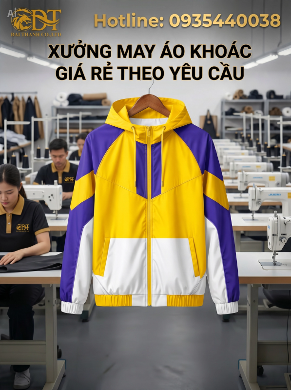 Địa điểm may áo khoác giá rẻ theo yêu cầu