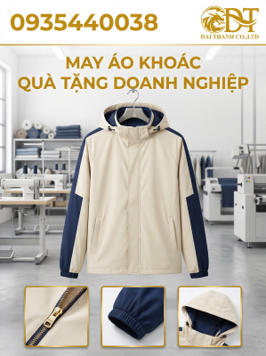 May áo khoác quà tặng doanh nghiệp